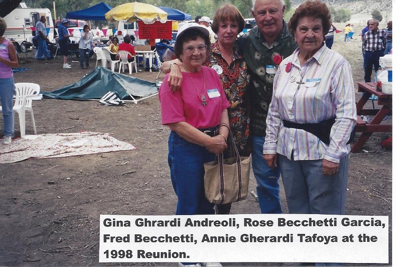 DAWSON - Reunion 98, Gina,Rose, Annie,Fred